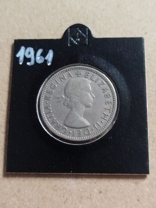 Moneta Wielka Brytania 2 szylingi floren 1961