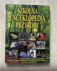 Książka szkolna encyklopedia przyrody