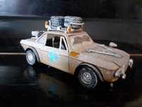 Carro lancia Fulvia da Politoys (vintage) Escala 1/25