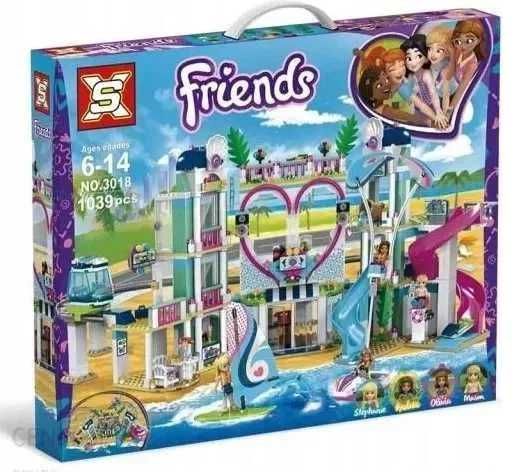 Klocki XS Friends Kurort w HEARTLAKE CITY 1039 elementów z PL w 24h