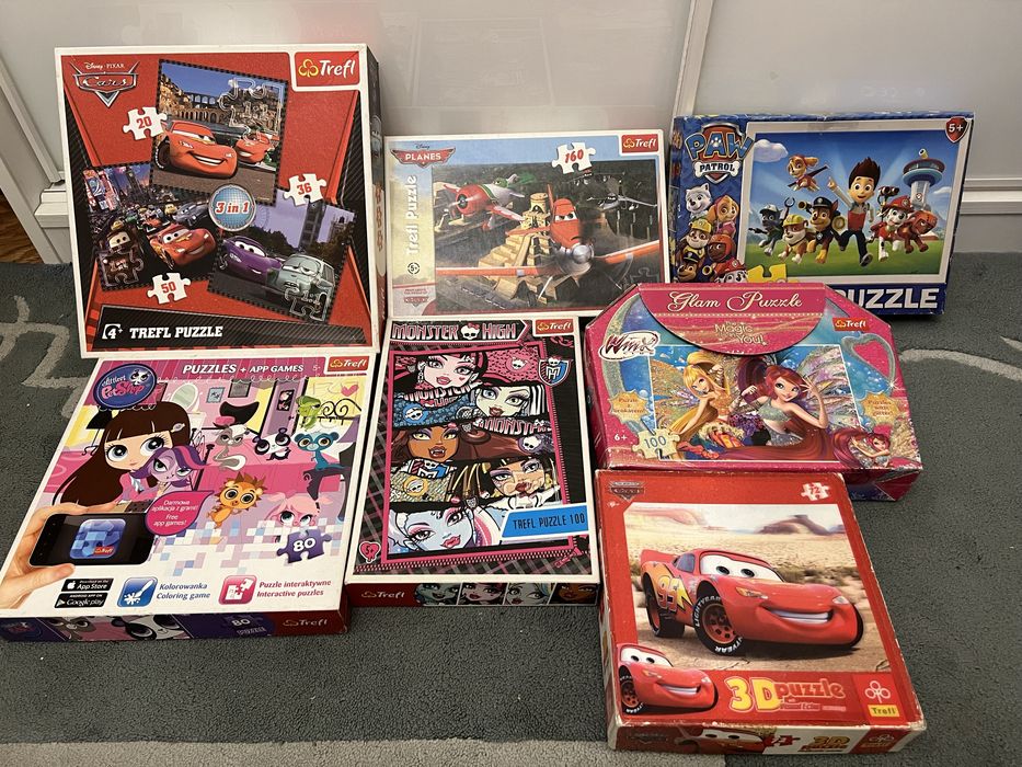 Пазли Trefl віком від 3 до 6 років