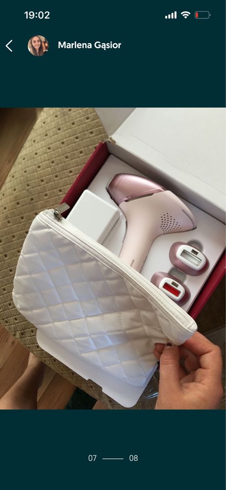Depilator swietlny philips lumea