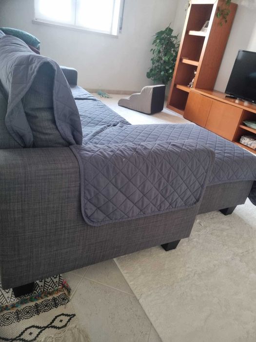 Sofá Bollstanas com chaise long