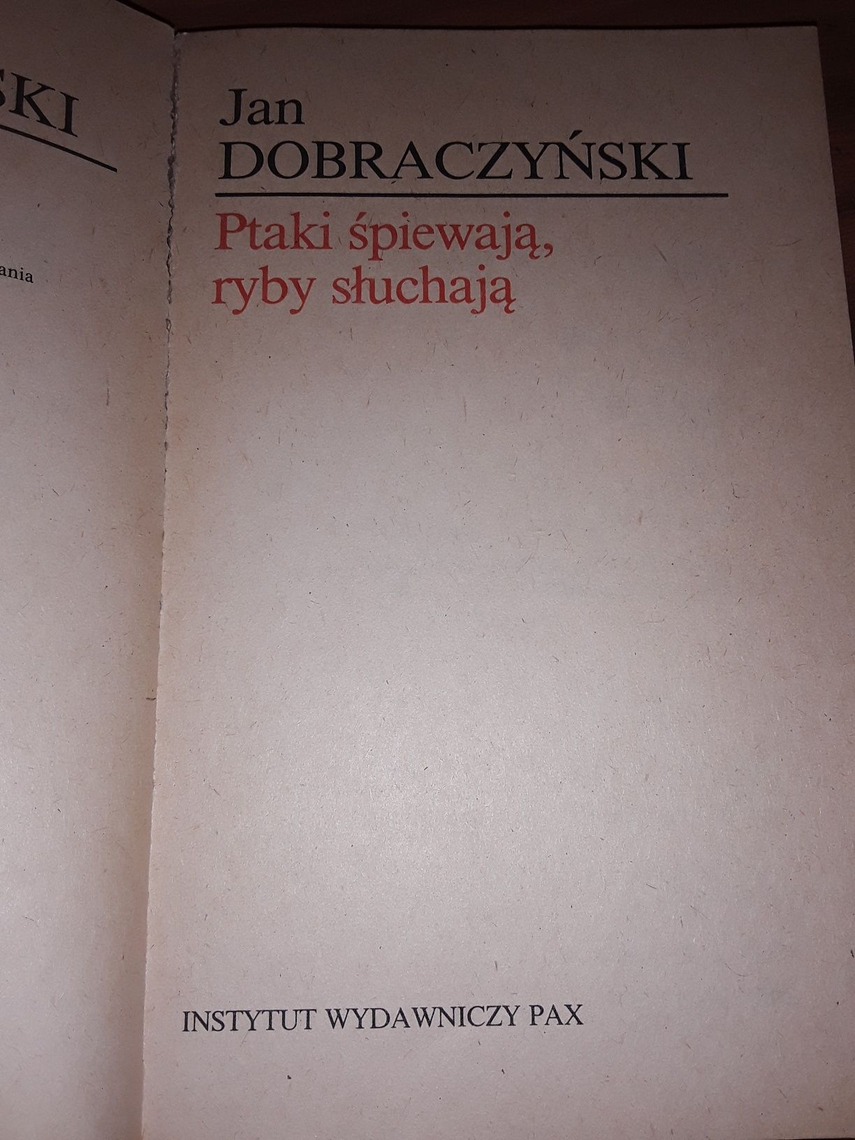 Ptaki śpiewają ryby słuchają dobraczyński
