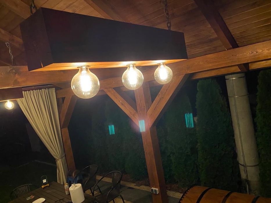Lampa do altany, żyrandol, lampa ogrodowa, lampa loftowa