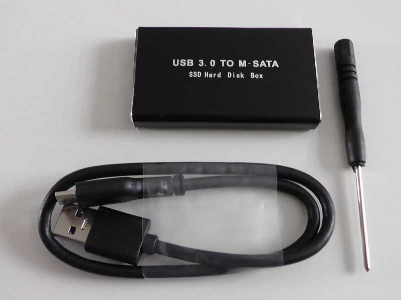 Obudowa dysku SSD Msata USB 3.0 z kablem