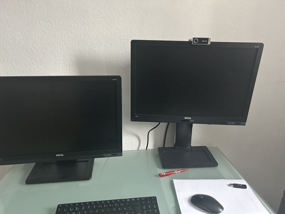 2x Benq monirory 22 calowe