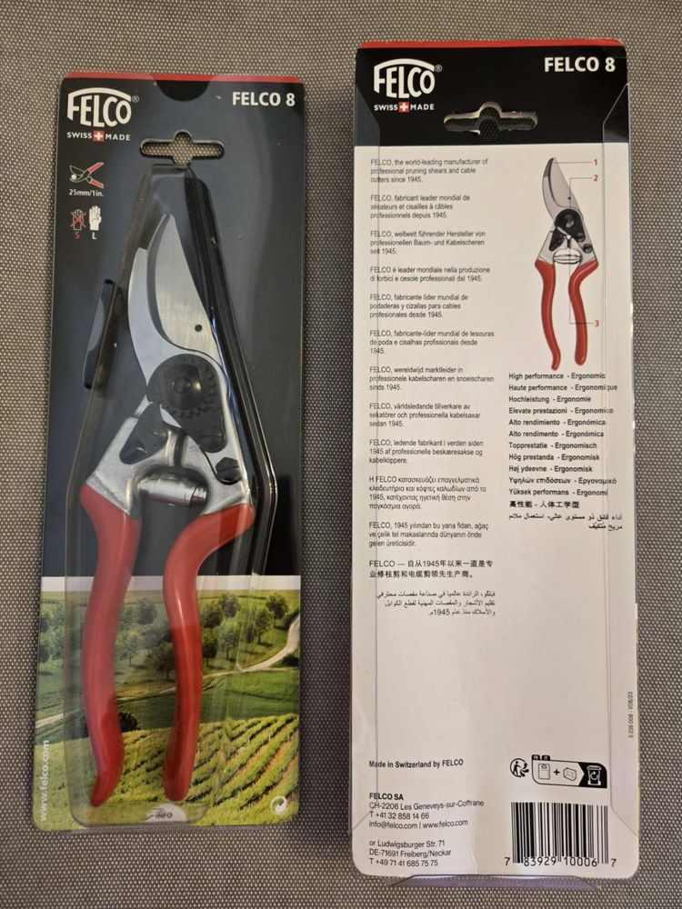 Садовый секатор FELCO 2,4,7,8,9,16,100