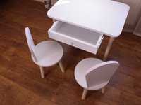 Столик со стульчиком детский новый мдф деревянный стол набор мебели