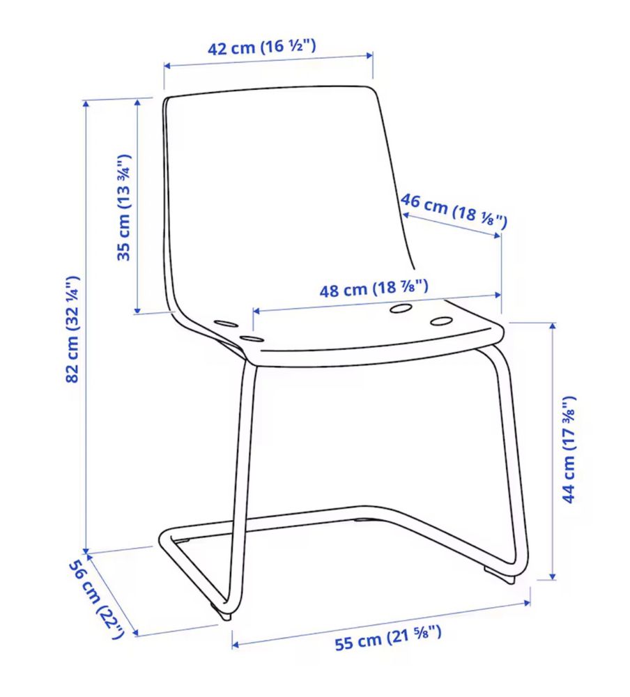 Stół Ikea + 4 krzesła