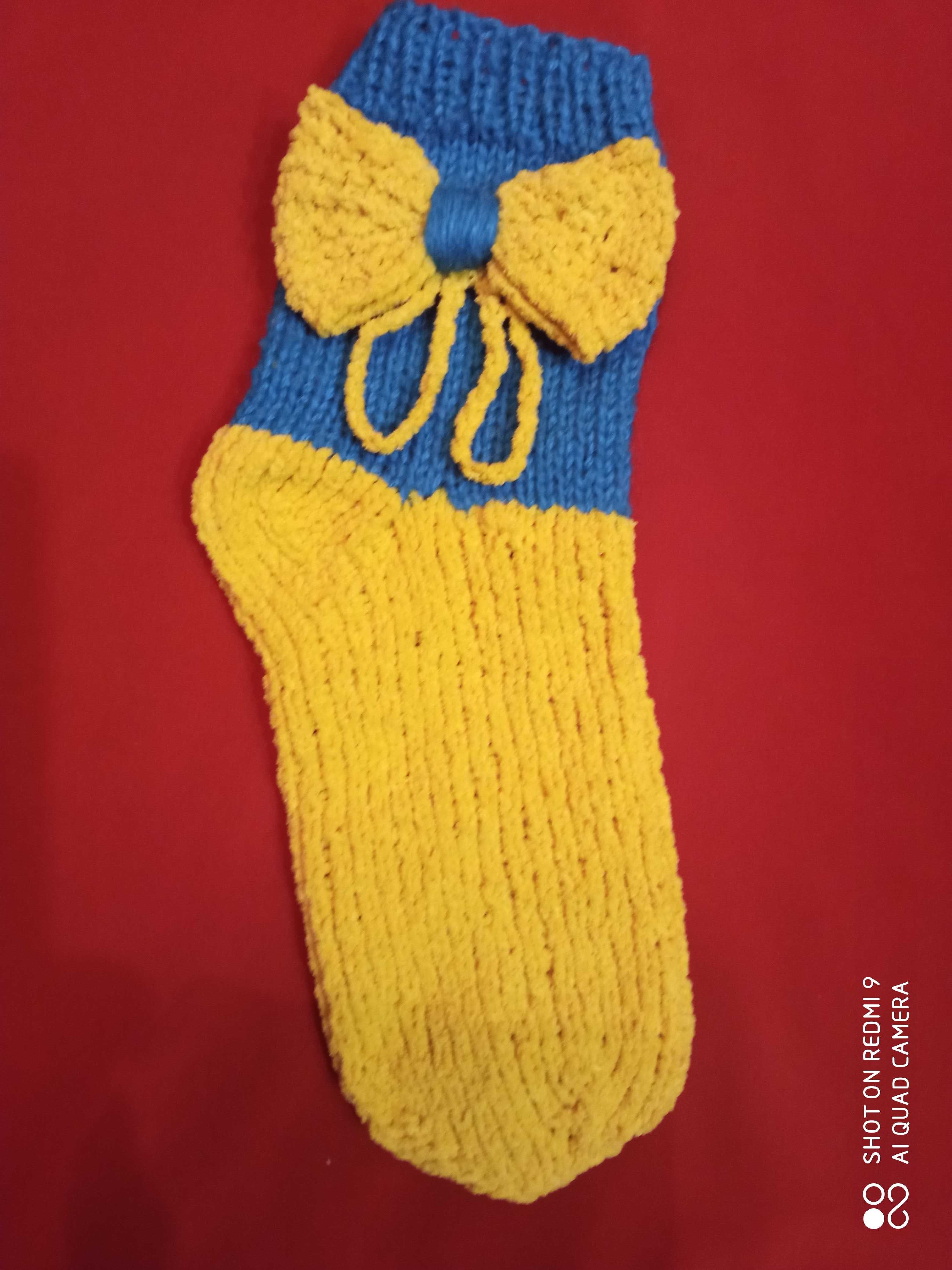 Подростковые и детские носки Вязание на заказ