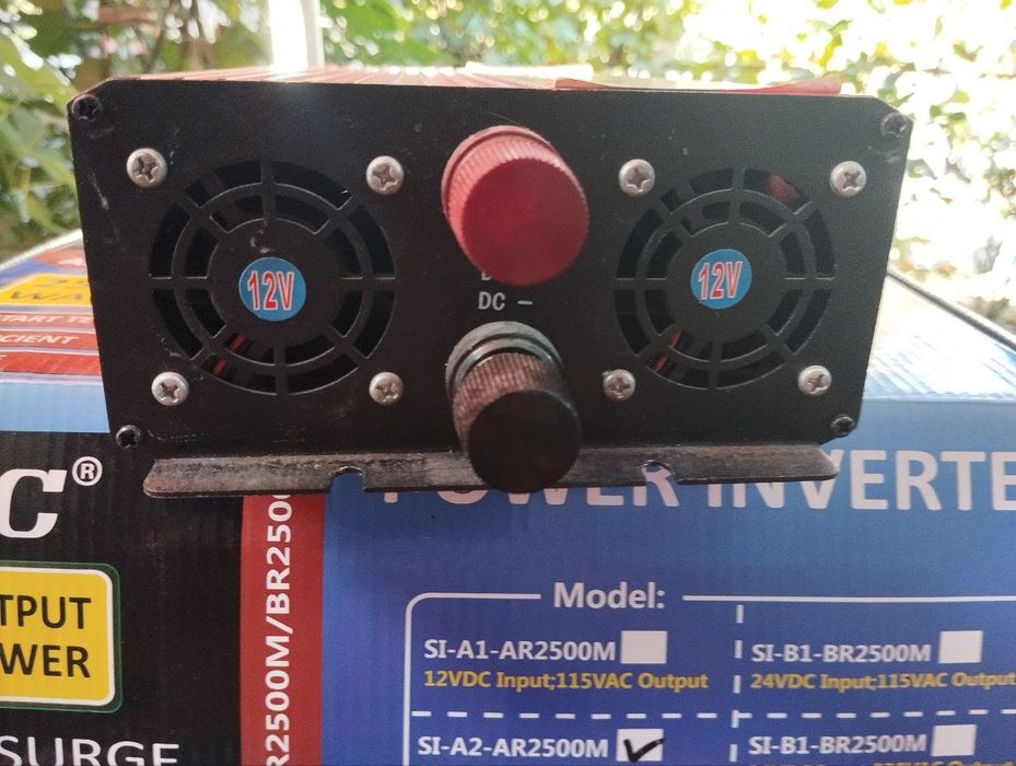 Инвертор 12в/220в 2500w