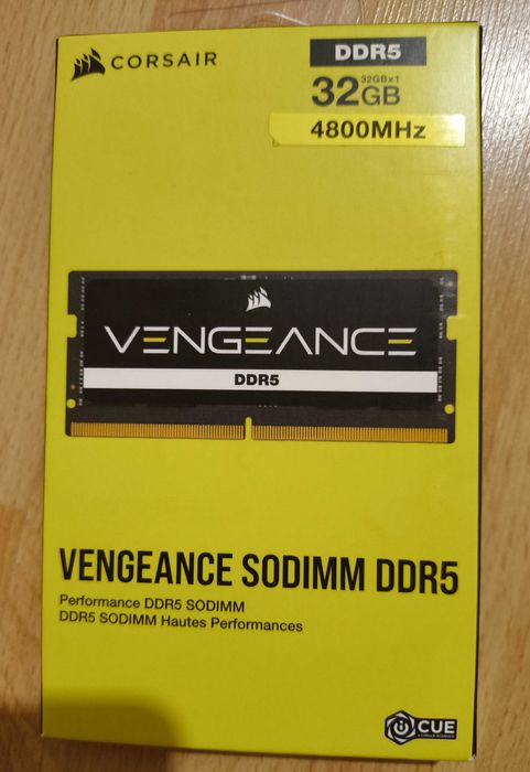 Pamięć RAM Vengeace sodimm DDR5 32GB