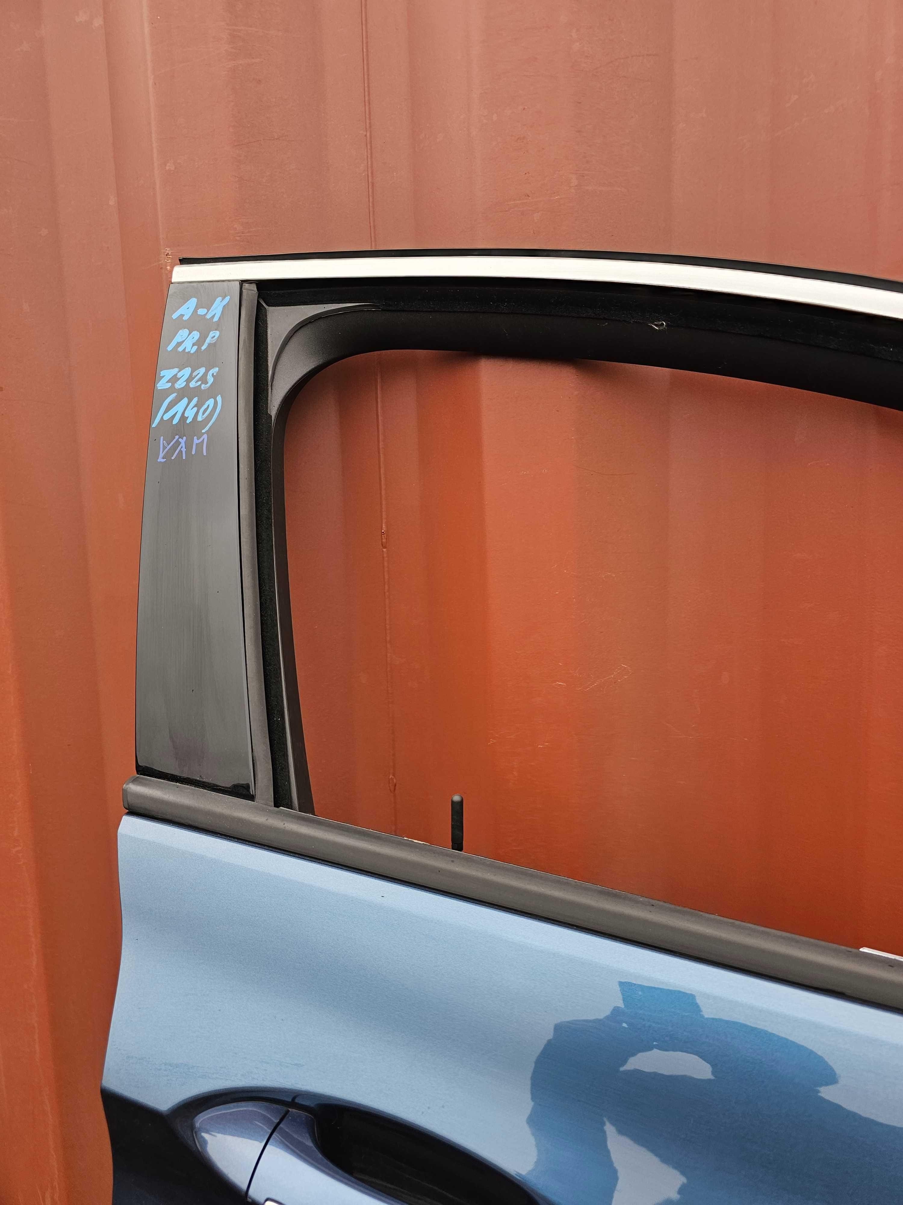 Drzwi Prawy Przód Opel Astra K Kod lakieru Z22S