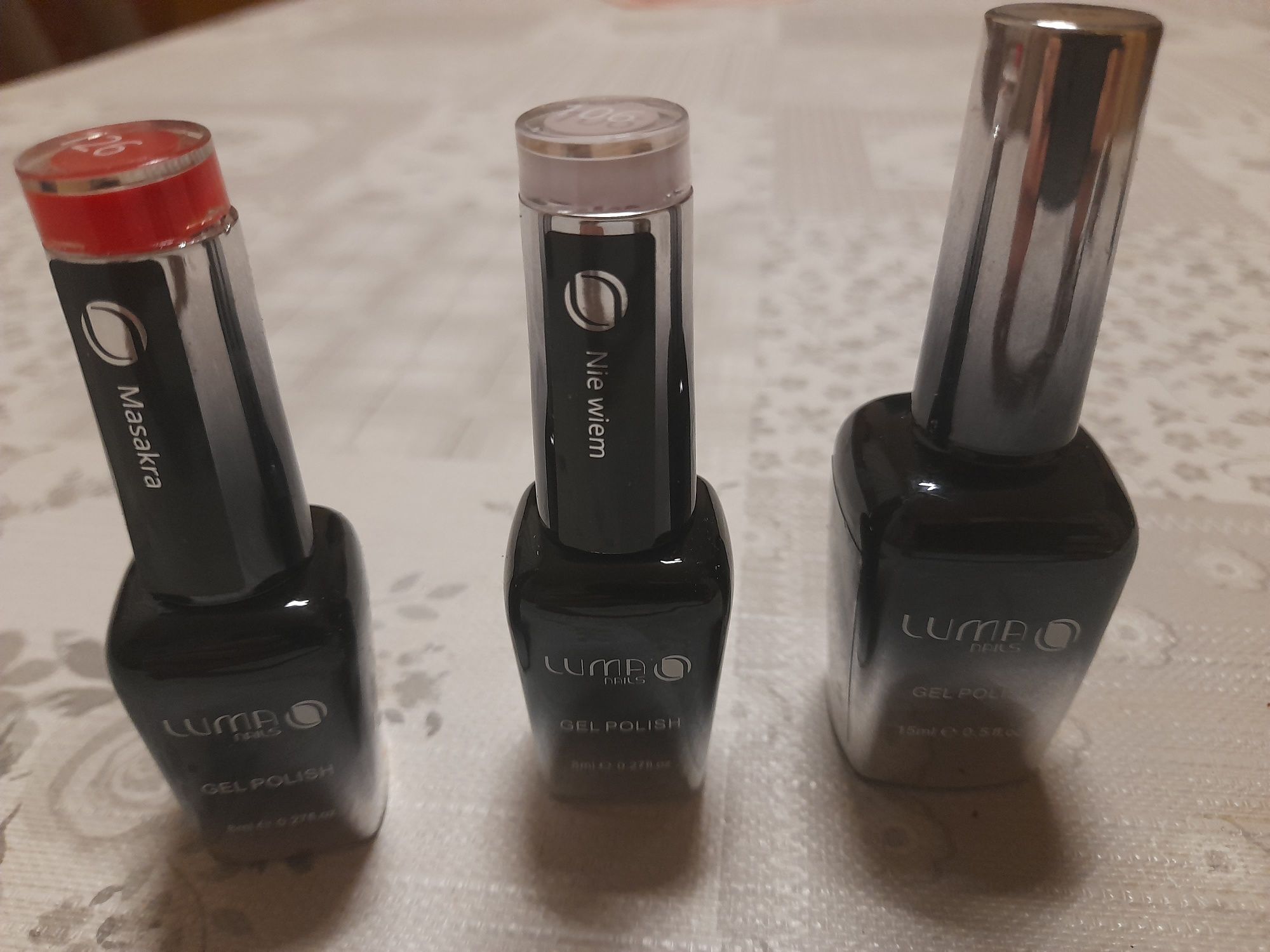 Gelowe  lakiery +top Luma Nails