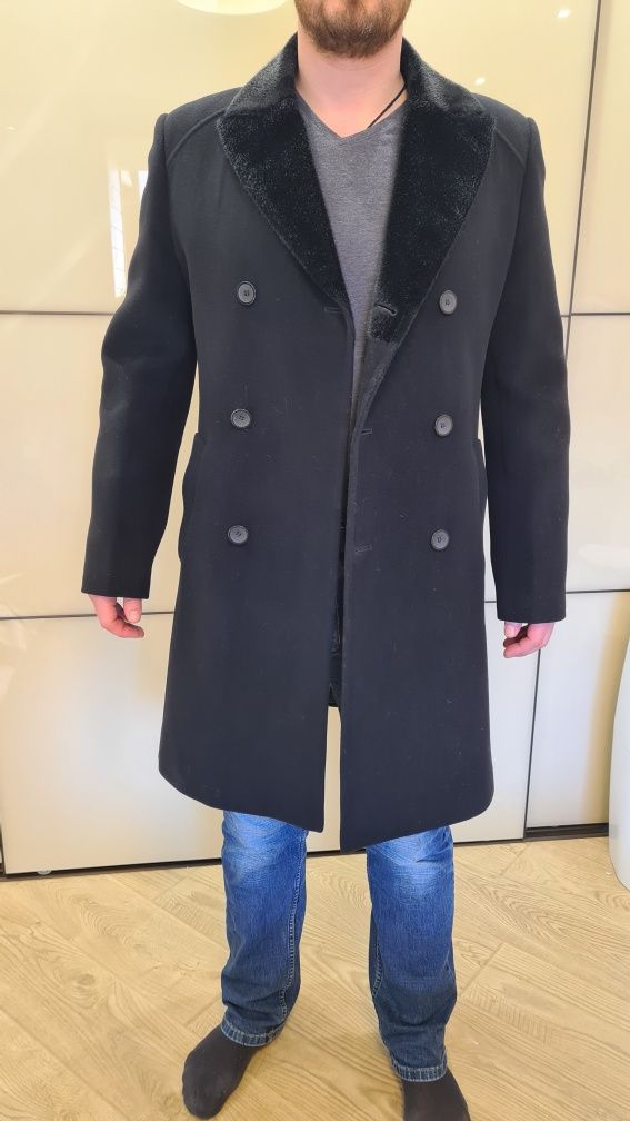 Мужское длинное пальто (зима - осень)