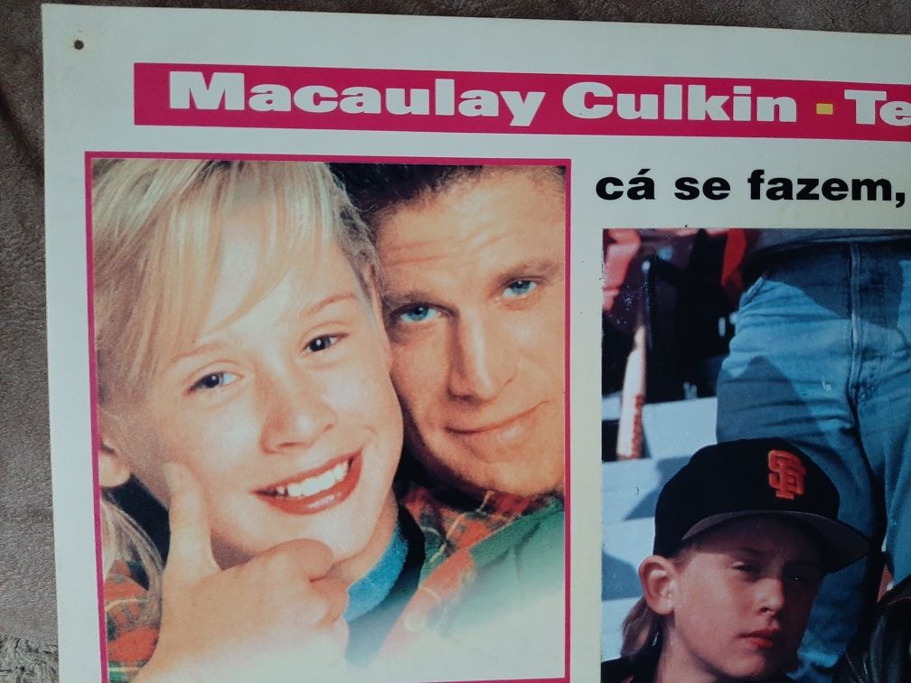 Cartaz de cinema Pai, Filho e Sarilho Macaulay Culkin