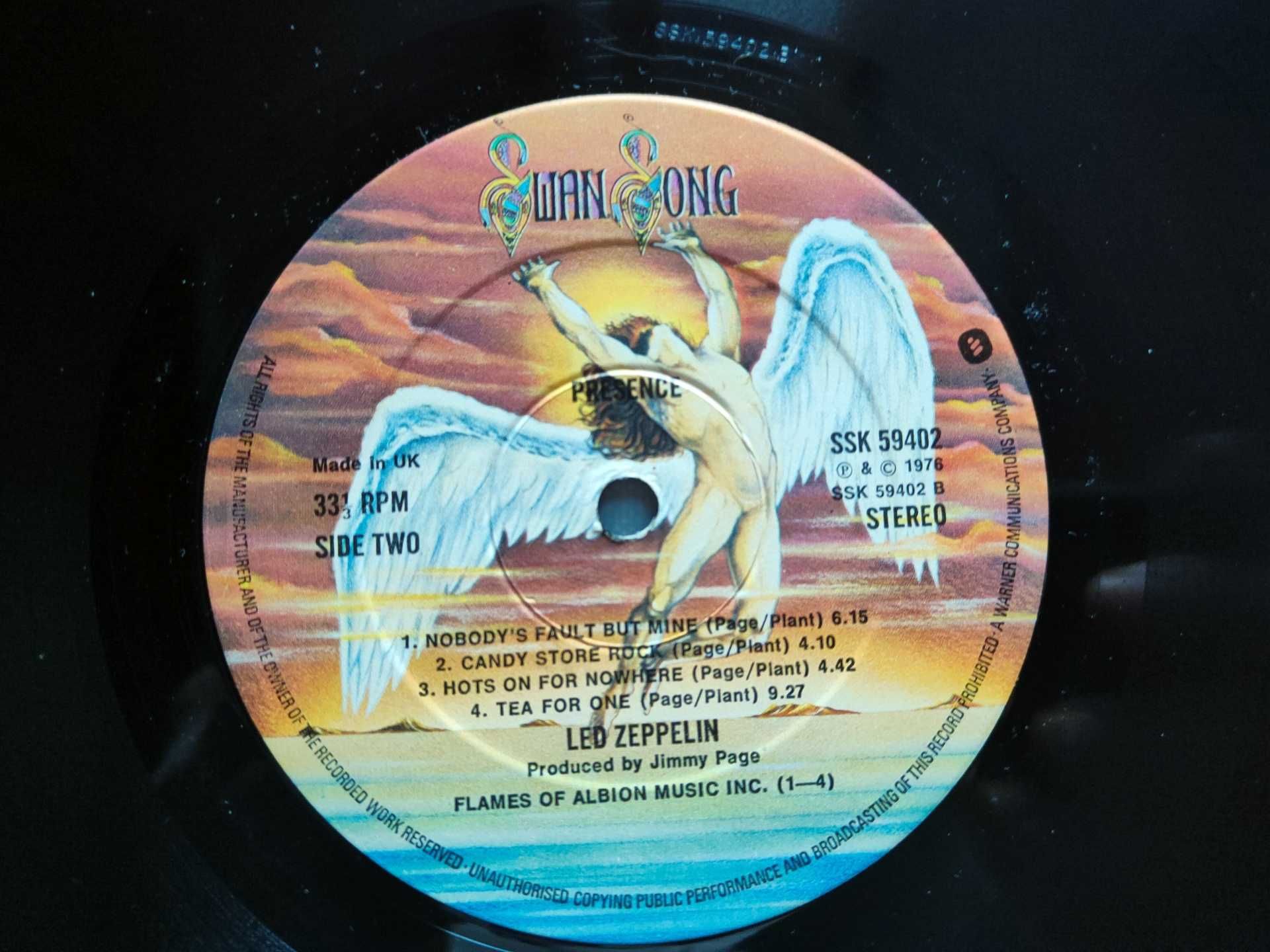 Led Zeppelin - Presence UK 1976