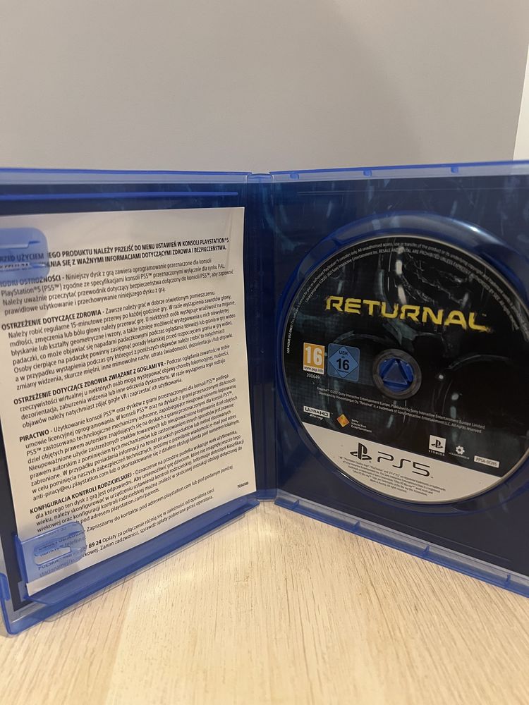 Returnal playstation 5