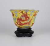 Taça Porcelana da China - Dragões