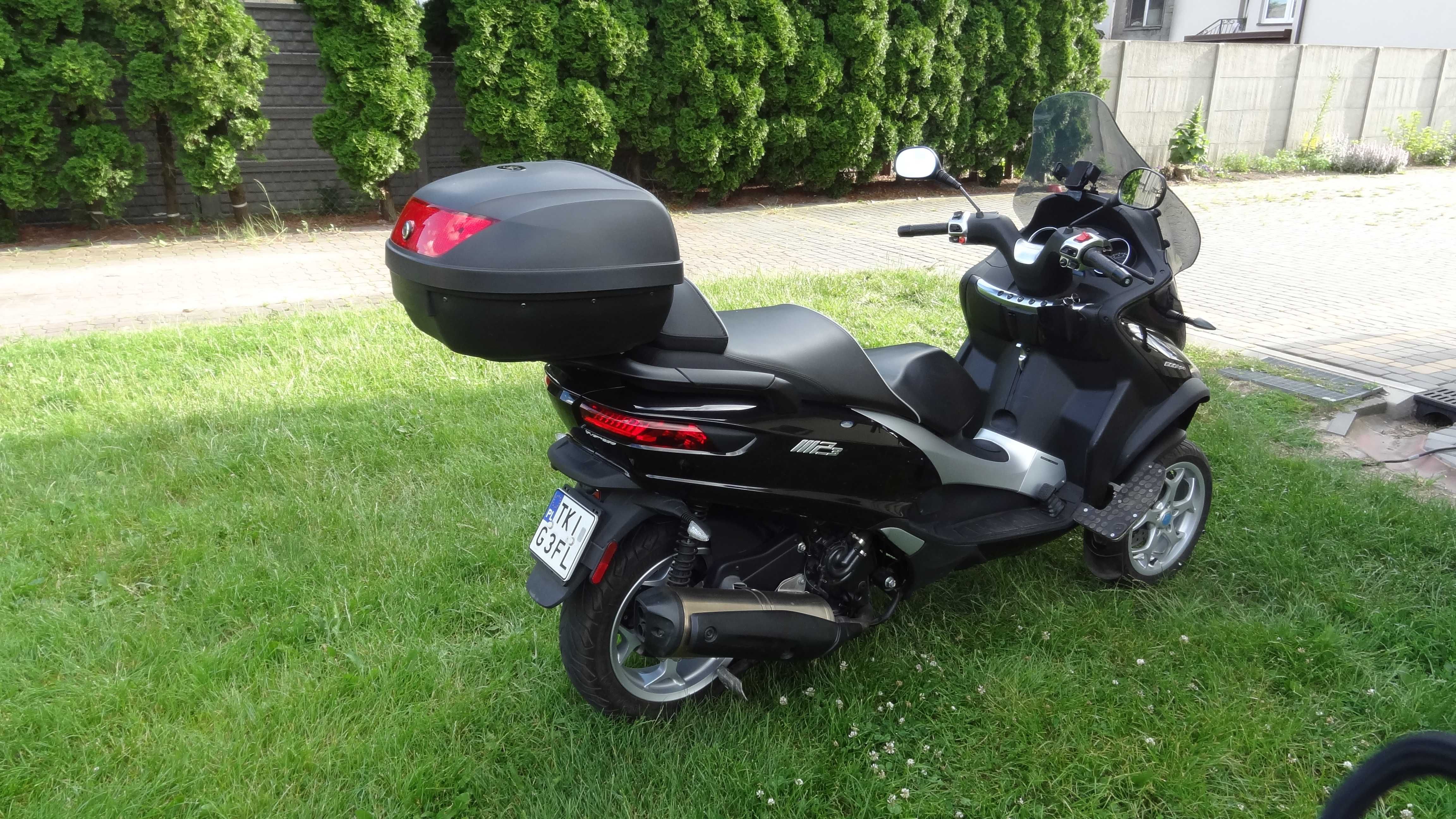 Piaggio MP3 500 LT HPE, niski przebieg 7300 km, rok produkcji 2019