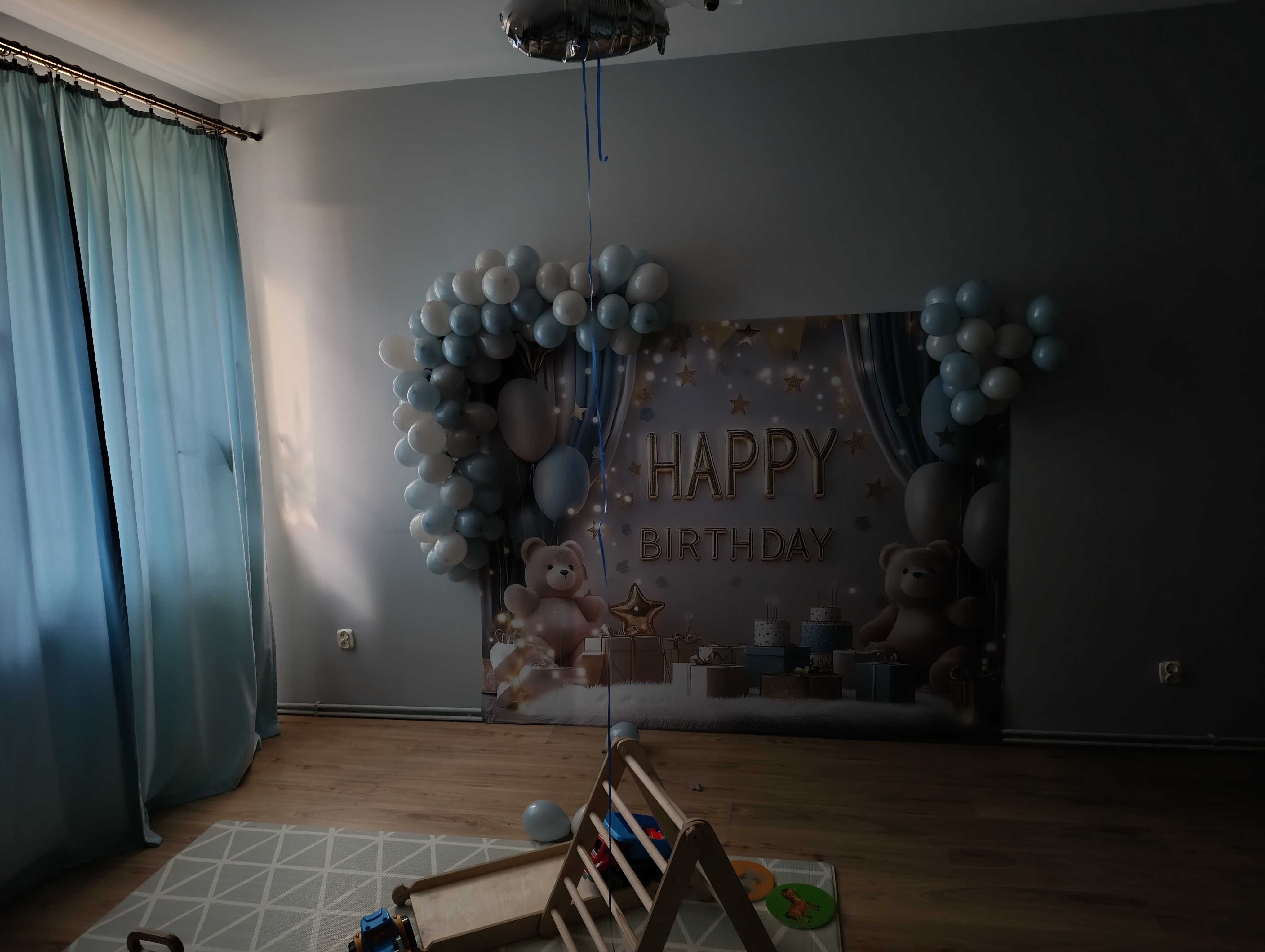 Tło fotograficzne,girlanda balonowa,ścianka dekoracyjna,urodzinyroczek