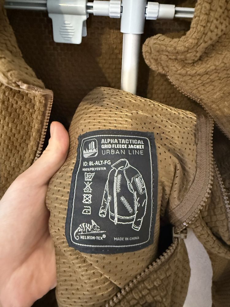Alpha tactical Helikon-tex койот фліска, флісова кофта XL