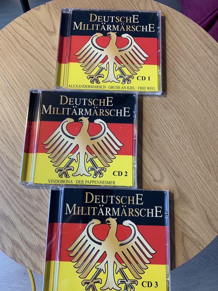 Deutsche Militarmarsche 3CD / UŻYWANA, BDB