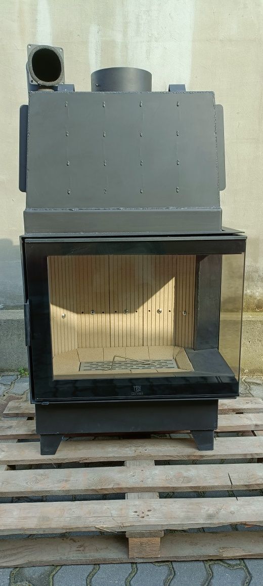 Sprzedam nowy kominek na drewno lechma 14 kw