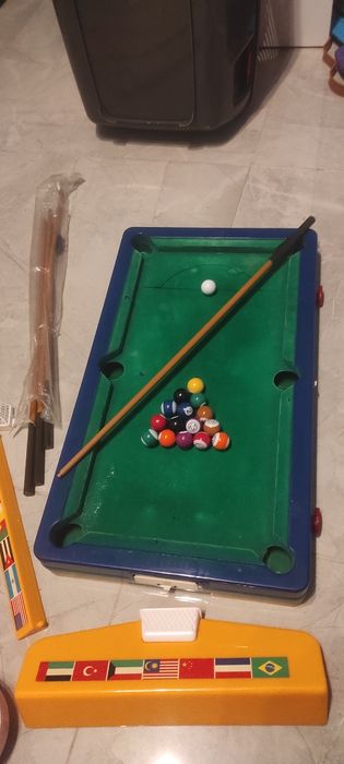 Wielki zestaw gier hokej, koszykówka, bilard, piłka nożna