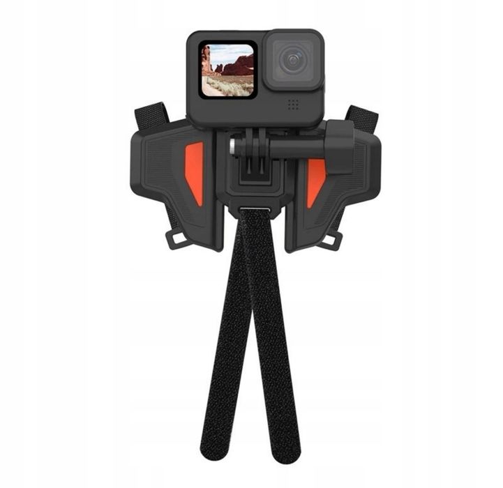 Uchwyt na kask motocyklowy TELESIN do kamer sportowych