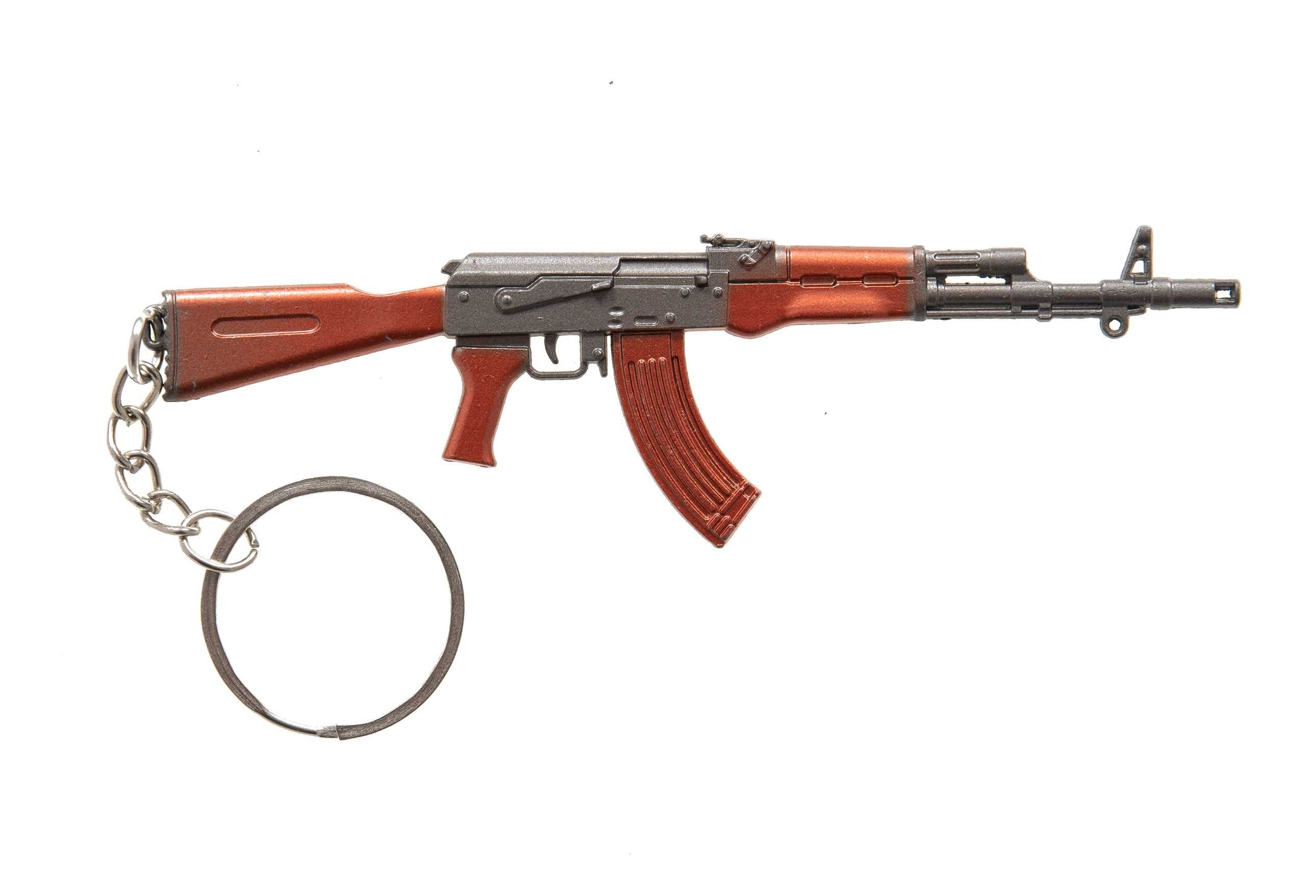 Militarny brelok karabin Kałasznikow kałasz AK47 - super prezent