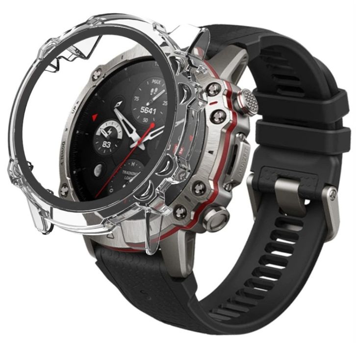 Etui ochronne do smartwatcha Amazfit Falcon 2w1, Szkło Hartowane