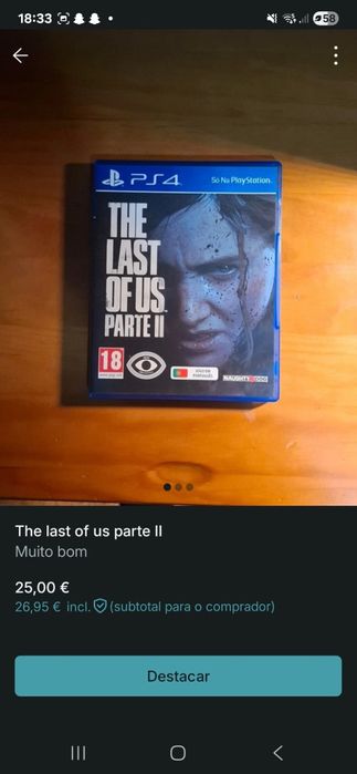 Vendo jogos para PlayStation 4