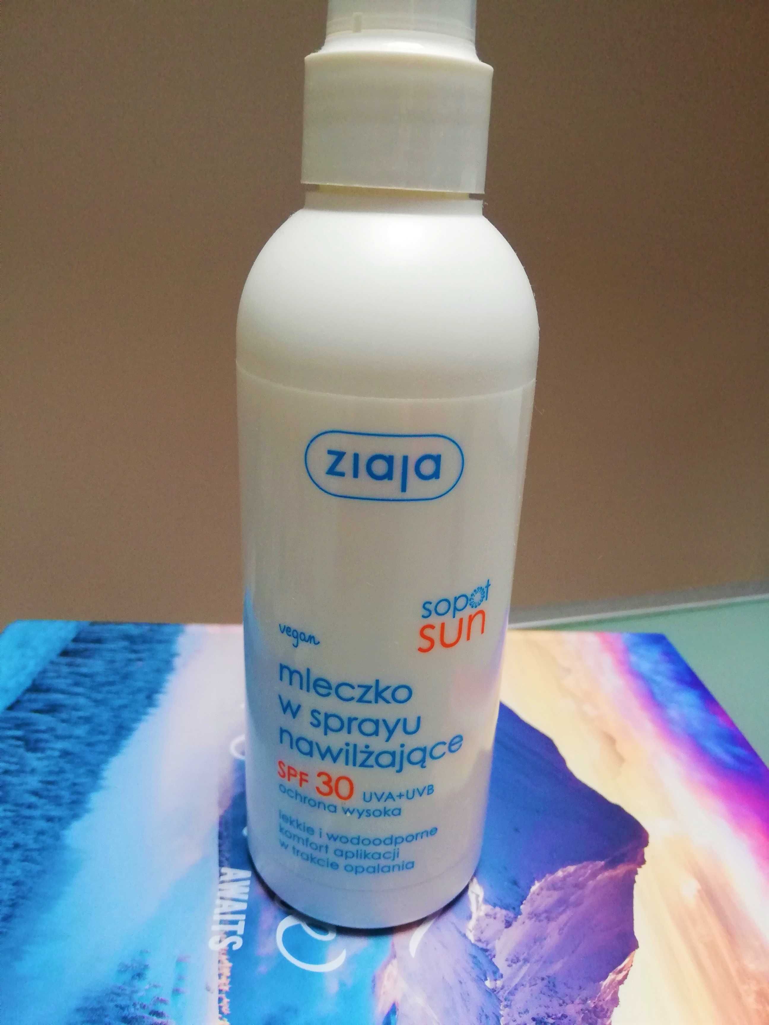 Mleczo w sprayu SPF 30 / nawilżające / Ziaja