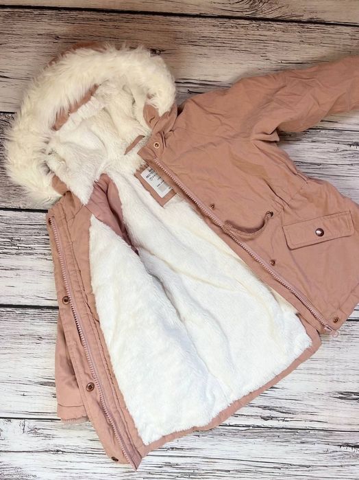Дитяча куртка - парка для дівчинки
