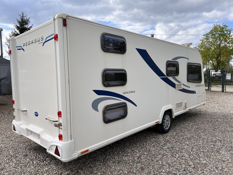 Przyczepa kempingowa BAILEY PEGASUS - AluTech 6/7 osobowa z Moverem