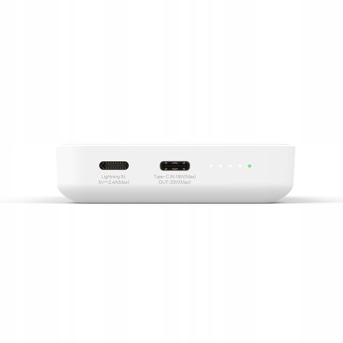 Szybki Powerbank Do Magsafe Magnetyczny Bezprzewodowy 10000Mah Pd 20W