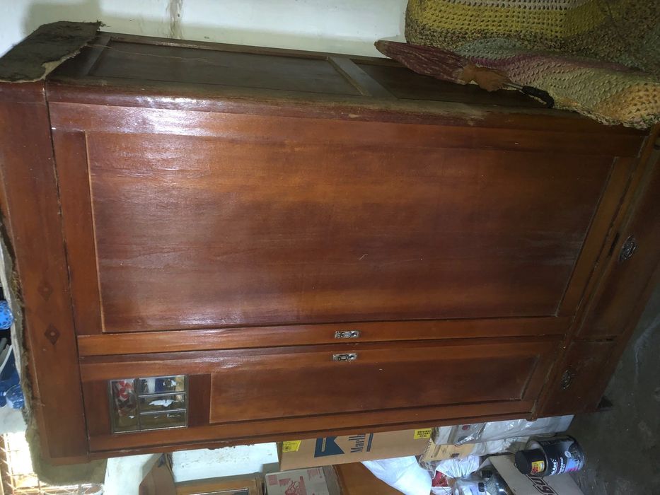 Шкаф 4х створчатый тём. полировки