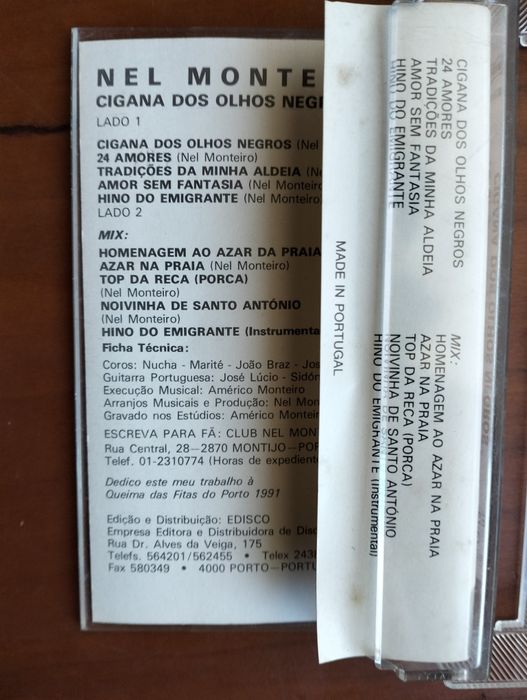 K7 Nel Monteiro - Cigana dos olhos negros