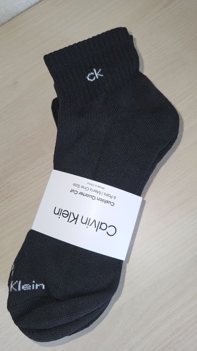 Шкарпетки набір Calvin Klein 6 пар  оригінал чоловічі носки