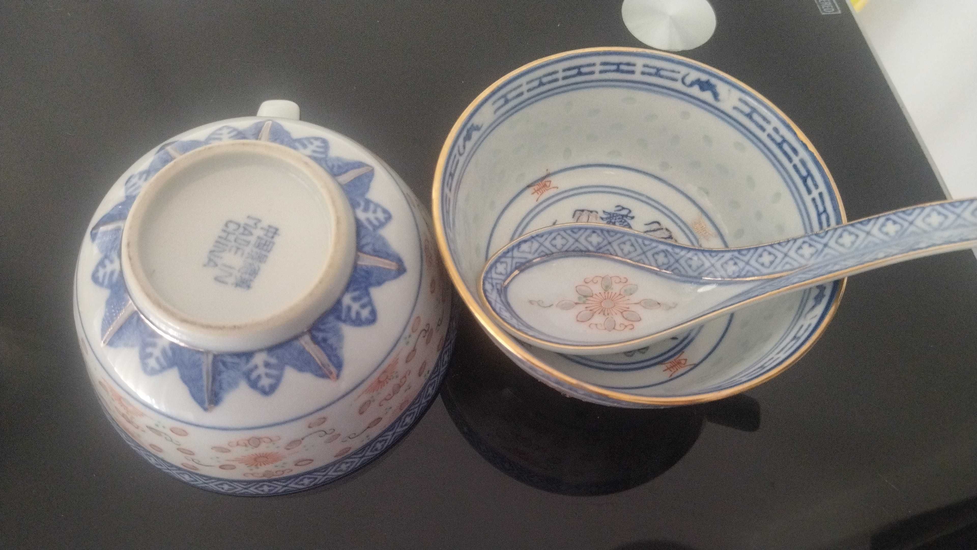 Porcelana chinesa bago de arroz (Macau)