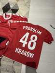 Strój czerwony Prokocim Kraków 48 rozmiar 128/8