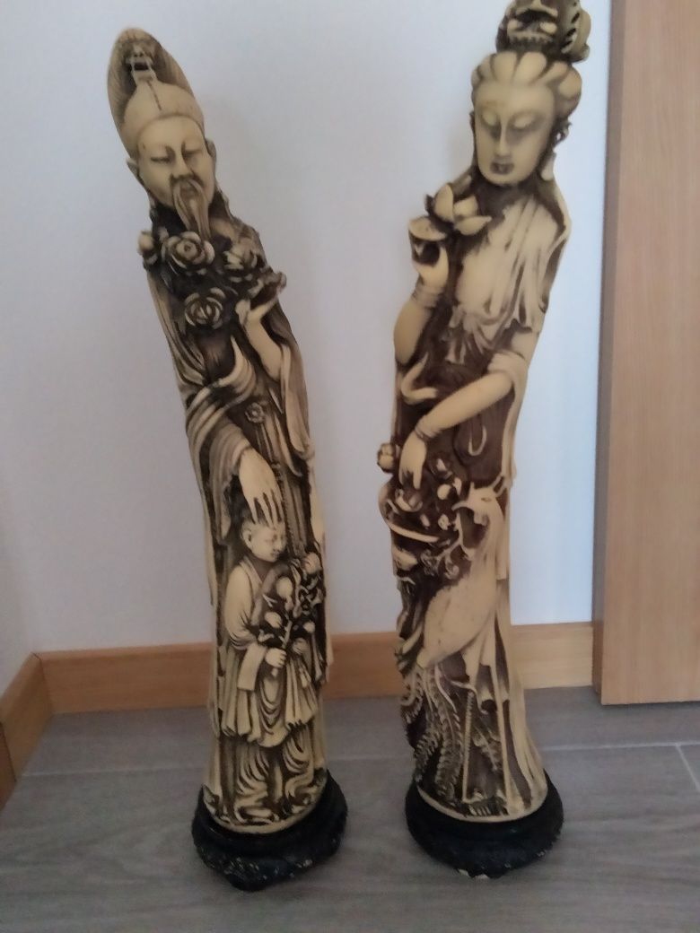 Estatuetas casal oriental