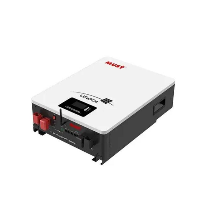Комплект гібрид інв. MUST PV18 - 5248 PRO, акyм. MUST LiFePO4 51 V 100
