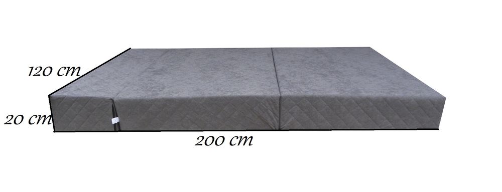 Promocja! Materac składany szer.120cm gr20cm! Kanapa pufa fotel