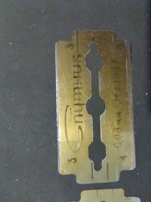 Винтажные советские лезвия 1967 года