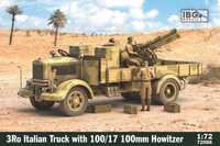IBG 72098 3Ro Italian Truck with 100/17 100mm Howitzer 1/72 model do s