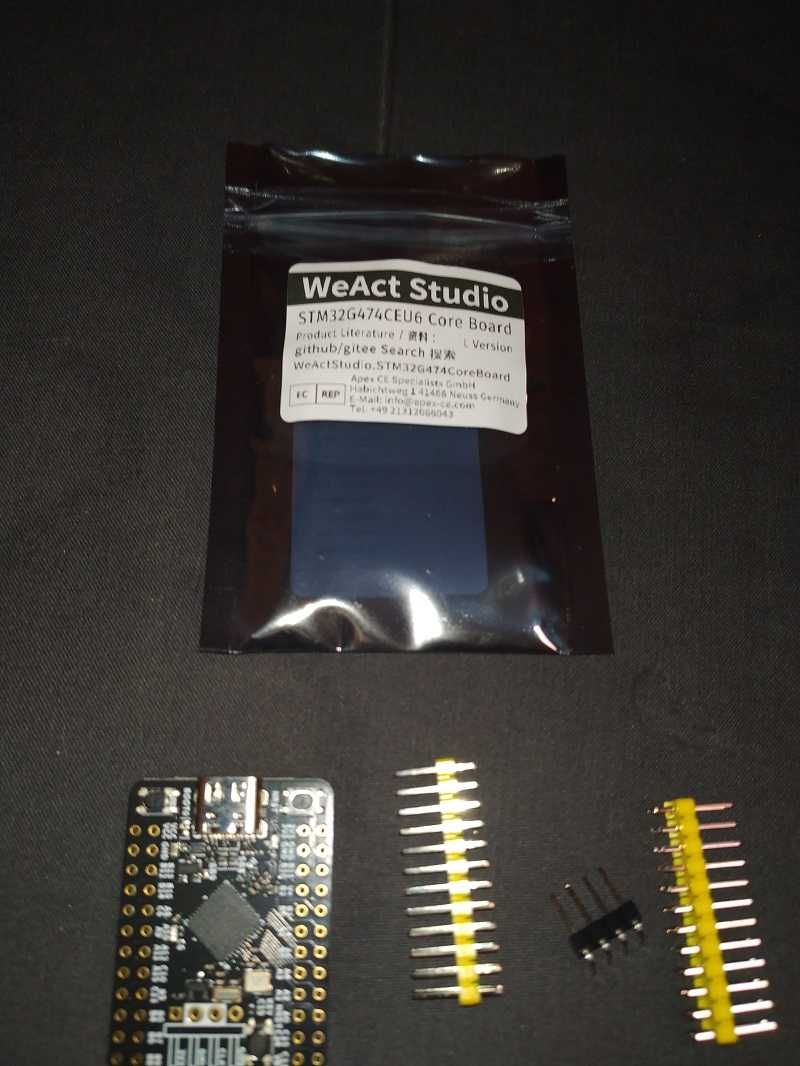 Плата для разработки и программирования STM32G431CBU6 (WeAct Studio)