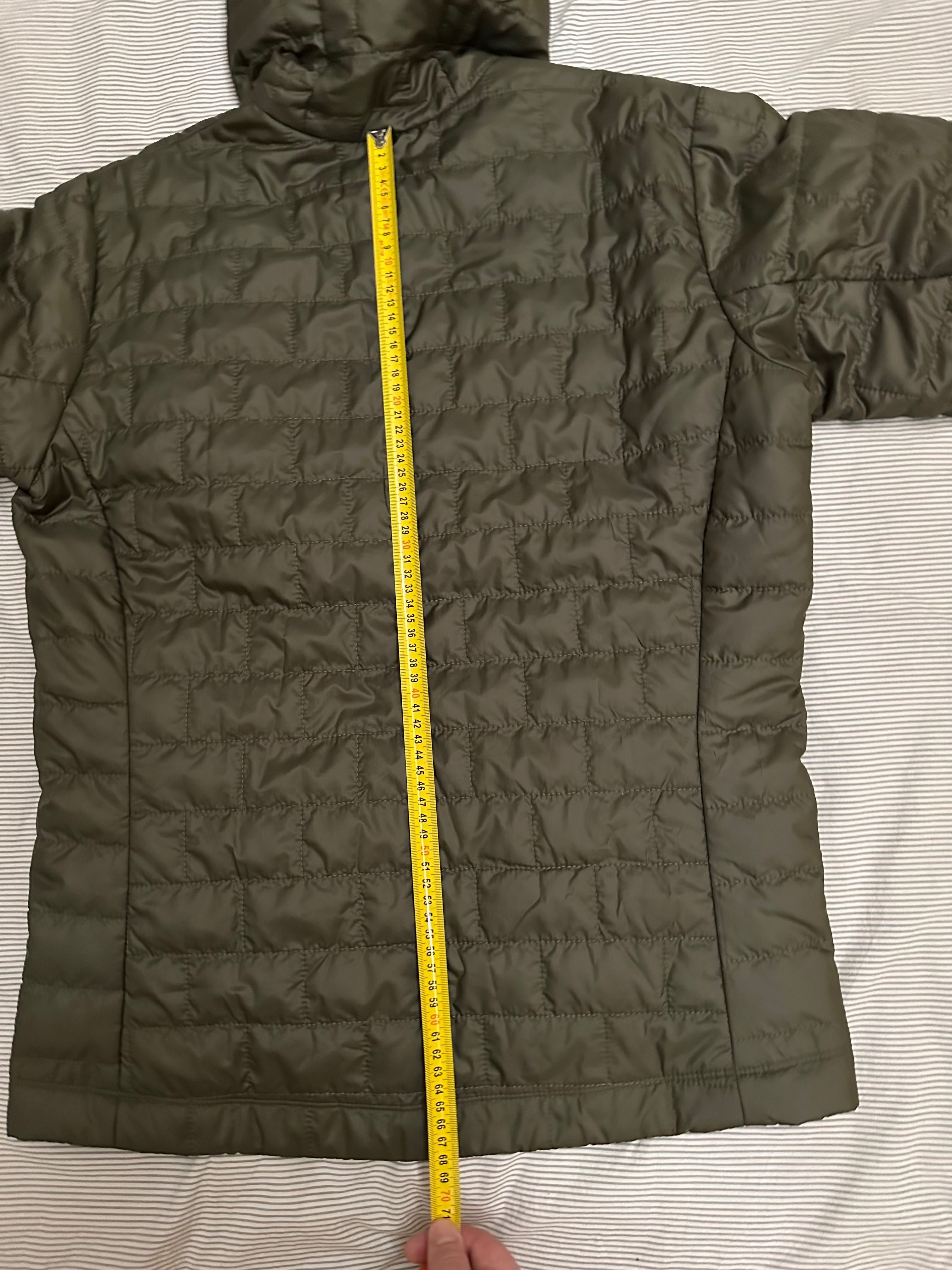 Kurtka ocieplana Patagonia Micro Puff Hoody Basin Green Męski średni